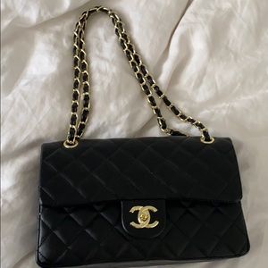 Black Quilted Bag